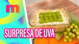 Surpresa folhada de uva combina com o seu café da tarde! - Mulheres (21/08/2025)