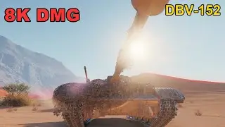 DBV-152 - 8K Damage - Player: G_A_V_I_A_O - Map: Sand River - Server: NA | World of Tanks