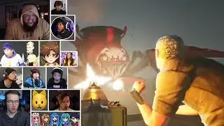 Youtubers reacts to first Choo Choo Charles Appearance/Eugenes Death