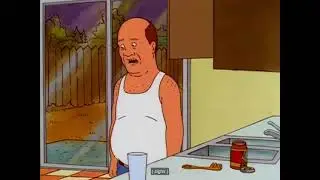 Bill eats spaghetti dinner alone King of the Hill