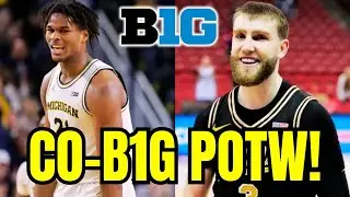 Braden Smith And Morez Johnson Split Co-Big Ten Player Of The Week Award!