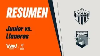 Junior vs. Llaneros (resumen y goles) | Liga BetPlay Dimayor 2025-2 | Fecha 9