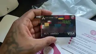 UNBOXING | Axis Bank Multi Currency Forex Card | International Payments