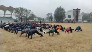 Army trening how to push ups youth foundation camp ⛺🥷
