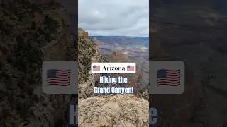 Hiking the Grand Canyon! 🌵 #arizona #GrandCanyon #hiking