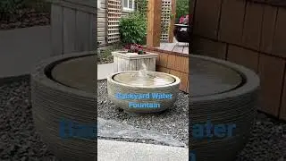Backyard Water Fountain