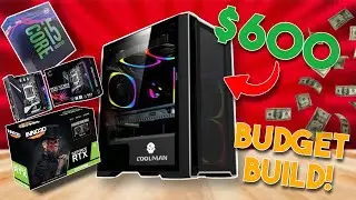 This $600 BUDGET GAMING PC BUILD has THE RTX 2060 SUPER?