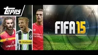 TOPPS KICK APP AND FIFA 15- PACK AND PLAY!!!