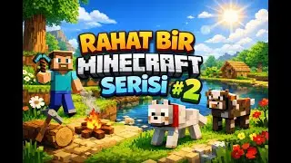 Bu seri sandığımdan daha iyi gidiyo 😳 (2. Bölüm) #minecraft KÖY BULDUK!!
