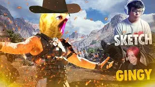 TheBurntPeanut is TOO FUNNY with Sketch & Gingy | ARC RAIDERS
