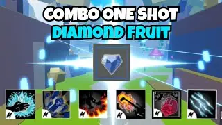 Combo One Shot With Diamond Fruit And All Melee (UPDATE 24) | Blox Fruit