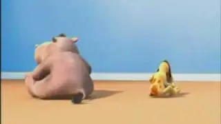 Hippo and dog - hippo fart annoys dog - FULL VERSION