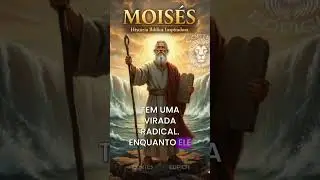 Mois&eacute;s: O Libertador que Abriu o Mar #Mois&eacute;s #B&iacute;blia #&Ecirc;xodo #Milagre #Viral #FYP