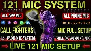 121 Mic System| Call Fight 121 Mic System 2025|Android Call Fight Mic Setup 2025