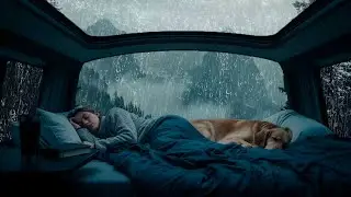 ASMR Chuva no Carro ⚡ Relaxamento Profundo