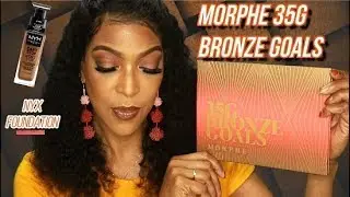 ✨Glowy Mother's Day Look✨| Morphe 35G Bronze Goals Palette + NYX Can't Stop Won' Stop  | Mature Skin