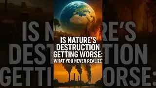 Is Nature&rsquo;s Destruction Getting Worse: What You Never Realize?#SaveTheEarth #GlobalWarming #shorts