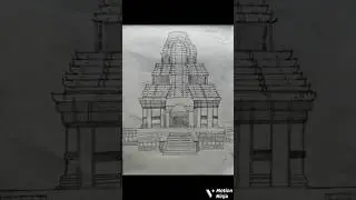 Konark Sun Temple Sketch 🙏 #art #shorts #sun #temple