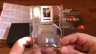 Распаковка AMD Ryzen 3 3200G BOX