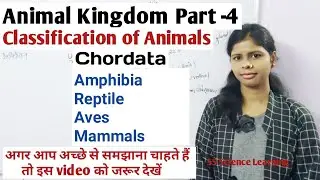 Animal Kingdom Part -4 जीव जगत || Class 11th || NEET || Chordata (Amphibia, Reptile, Aves, Mammals )