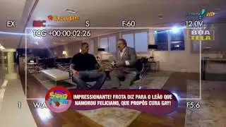 Entrevista pol&ecirc;mica de Alexandre Frota admitindo 