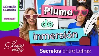 11 - TODO LO QUE DEBES SABER SOBRE LA PLUMA DE INMERSIÓN - caligrafía con manguillo y plumilla -