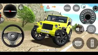 Mahindra pink Thar video Mahindra 4/4 India car simulator 3D game play video