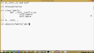 PYTHON TUTORIAL 20: USE OF INIT AND SELF IN PYTHON