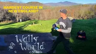 Random Doubles at New England's Hardest Private Disc Golf Course?!   Welcome to Wally Wurld!