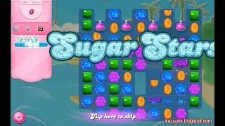 Candy Crush Saga Level 6222 (Sugar stars, No boosters, 2nd version)