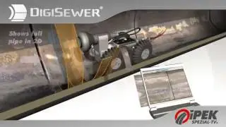 DigiSewer&reg;   Pipe inspection System and analyzing tool