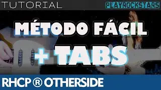 como tocar OTHERSIDE en guitarra RED HOT CHILI PEPPERS ⭐️ TUTORIAL / ACORDES / SOLO / RITMO / TABS