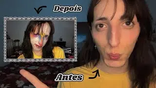 Pior toturial de maquiagem de sempre ( nunca mais)