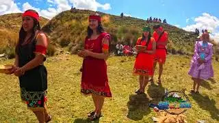 PAGO A LA TIERRA EN LAS FORTALEZAS DE YAYNO POMABAMBA, ANCASH