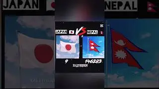 Japan🇯🇵 VS Nepal🇳🇵 #shorts #durgeshthapa #nepal #xaletherion