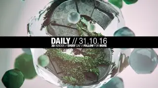 The Daily Render // 31.10.2016 // Timelapse / Speedart // MAXON Cinema 4D // OTOY OctaneRender