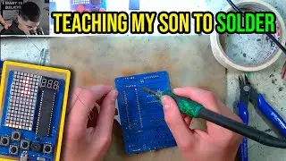 Электронная ретро-игровая консоль в пиксельном стиле 🔥 Сможет ли новичок её спаять? (CAI-268), Те...