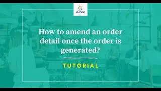 How to Amend an Order Detail in eZee Optimus, Restaurant Software?
