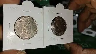 Indira Gandhi 50 paise mule, Quit India movement 1 rupees 3 mint set ,7735660337.