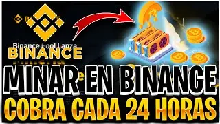 🔴C&Oacute;MO MINAR BITCOIN en BINANCE - TE PAGAN CADA 24 HORAS🤑MINERIA EN LA NUBE EN BINANCE