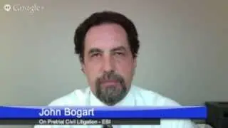 John Bogart - Salt Lake City Attorney on Pretrial Civil Litigation and ESI