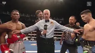Marc Castro drops & stops Angel Luna in 1st-round.