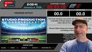 Studio Production Console PT2 CONCLUSION | One Man's Stream EP 136 | vMix Tutorial