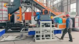 Solar Panel Frame Removal Machine | Pre-shipment Test Run
