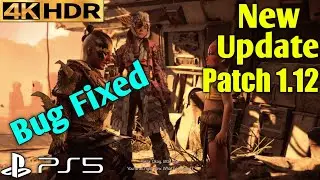 Burden Of Command Bug Fixed - Horizon Forbidden West Update 1.012 Patch PS5 Gameplay 4K 60FPS HDR