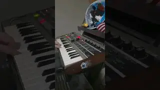 Wheel Of Fortune prize cue on Korg MicroKorg synthesizer