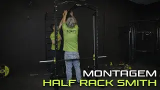 Montagem completa | Half Rack Smith com Polia Alta e Baixa UPLIFT 2.0 - UPLIFT FITNESS
