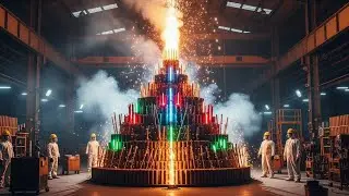 Inside Fireworks Factory - Why Fireworks Are So EXPENSIVE