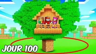 My NEW HOUSE is in a TREE on Minecraft!