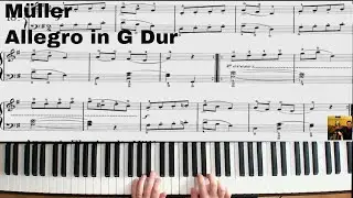 August Eberhardt M&uuml;ller - Allegro - Marco Grilli, piano